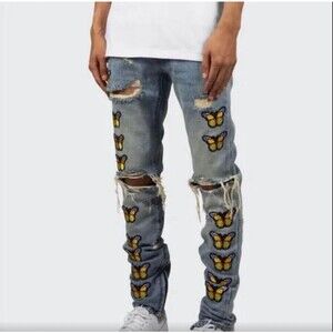 mnml jeans denim Butterfly Jeans